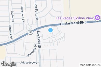 Map image of the property - 2110 Los Feliz St