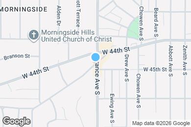 Map image of the property - 3900 Sunnyside Rd