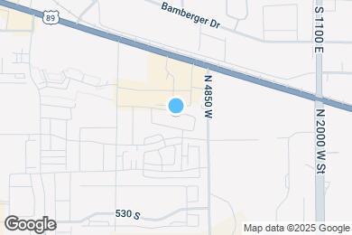 Map image of the property - 836 E 340 S