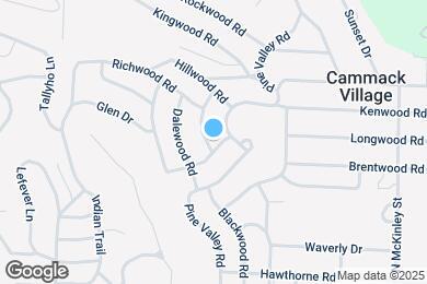 Map image of the property - 2801 Circlewood Rd