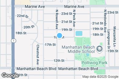 Map image of the property - 1406 18th St