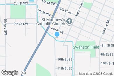 Map image of the property - 822 2nd Ave SE