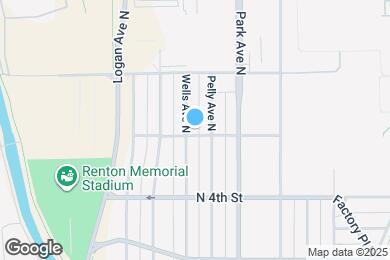 Map image of the property - 906.5 N 5th St