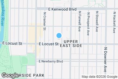 Map image of the property - 2919 N Frederick Ave