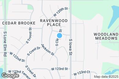 Map image of the property - 12137 S Clinton St