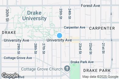 Map image of the property - 2507 University Ave