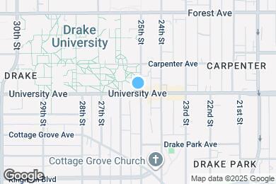 Map image of the property - 2530 University Ave