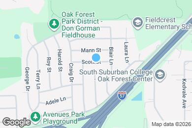 Map image of the property - 4331 Scott St