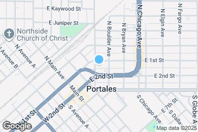 Map image of the property - 111 S Boston Ave