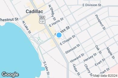 Map image of the property - Cadillac Lofts