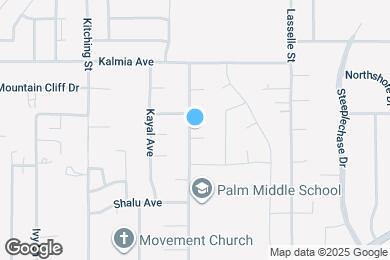 Map image of the property - 25708 Oak Ct