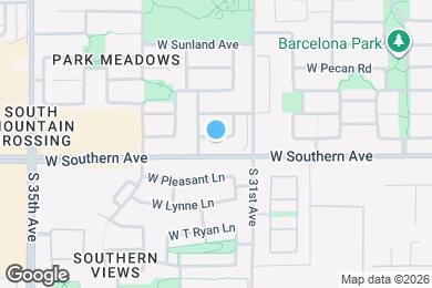 Map image of the property - 3133 W Huntington Dr