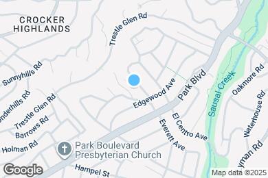 Map image of the property - 1050 Elbert St