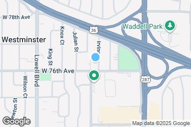 Map image of the property - 7625 Irving St