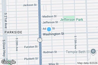 Map image of the property - 1711 Washington St
