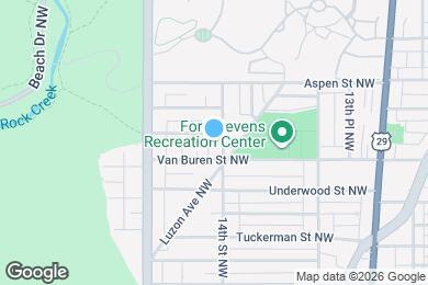 Map image of the property - 6612 14th St NW