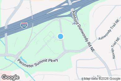 Map image of the property - 10 Perimeter Summit Blvd