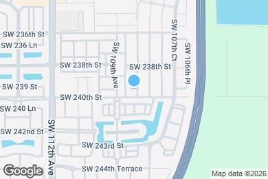 Map image of the property - 23934 SW 108th Ct