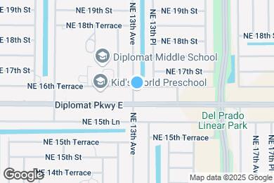 Map image of the property - 1302 NE 16th Ter