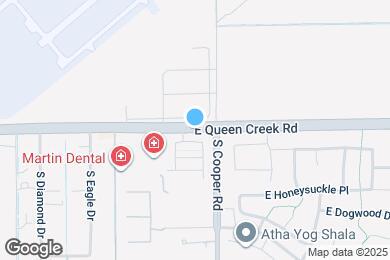 Map image of the property - 1950 E Queen Creek Rd