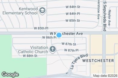 Map image of the property - 6522 W 86th Pl