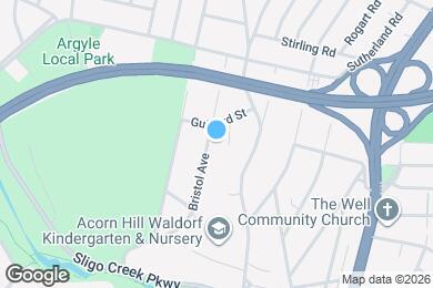 Map image of the property - 9707 Bristol Ave
