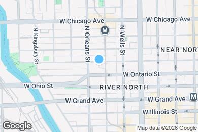 Map image of the property - 311 W Erie St