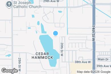 Map image of the property - 3072 Lake Bayshore Dr