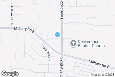 Map image of the property - 17102 21st Ave Ct E