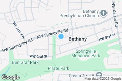 Map image of the property - 16214 NW Fescue Ct