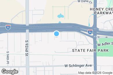 Map image of the property - 422 S 89th St