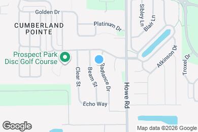 Map image of the property - 15275 Radiance Dr