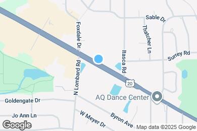 Map image of the property - 1315 W Lake St