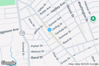 Map image of the property - 664 Dexter St
