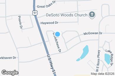 Map image of the property - 5370 Woodchase Dr