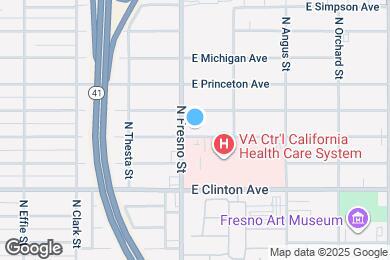 Map image of the property - 2521 E Harvard Ave