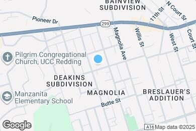Map image of the property - 2340 Shasta St