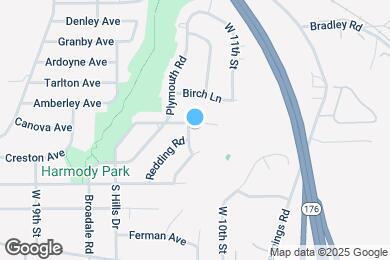 Map image of the property - 4291 W 12th St