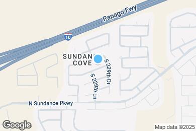 Map image of the property - 22962 W La Pasada Blvd