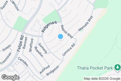 Map image of the property - 26581 Domingo Dr