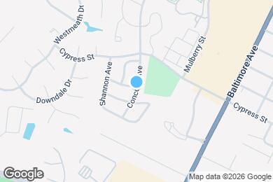 Map image of the property - 7615 Colony Ave