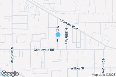 Map image of the property - 713 N 29th Ave