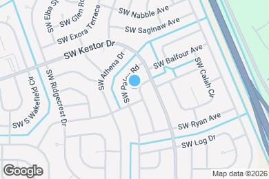 Map image of the property - 4334 SW Appleseed Rd