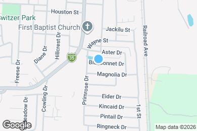 Map image of the property - 122 Bluebonnet Dr