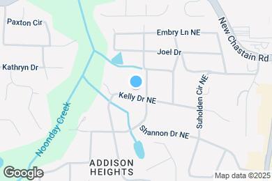 Map image of the property - 491 Kelly Dr NE