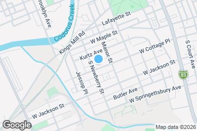Map image of the property - 281 W Cottage Pl