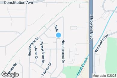 Map image of the property - 2195 Bula Dr