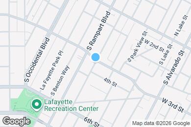 Map image of the property - 316 S Coronado St
