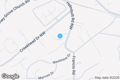 Map image of the property - 5426 Creekhead Cove Ln
