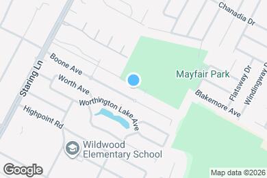 Map image of the property - 9300 Asoka Ave